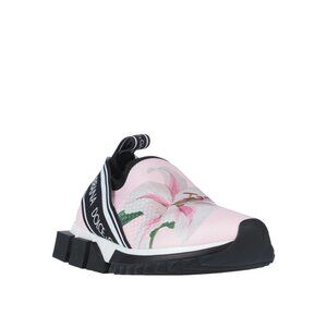 RRP€700 DOLCE & GABBANA Sorrento Sock Like Sneakers US7 EU37 Lily Print